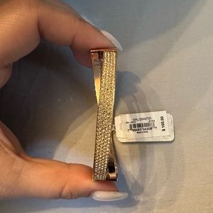 Michael Kors rose gold Pavé bracelet